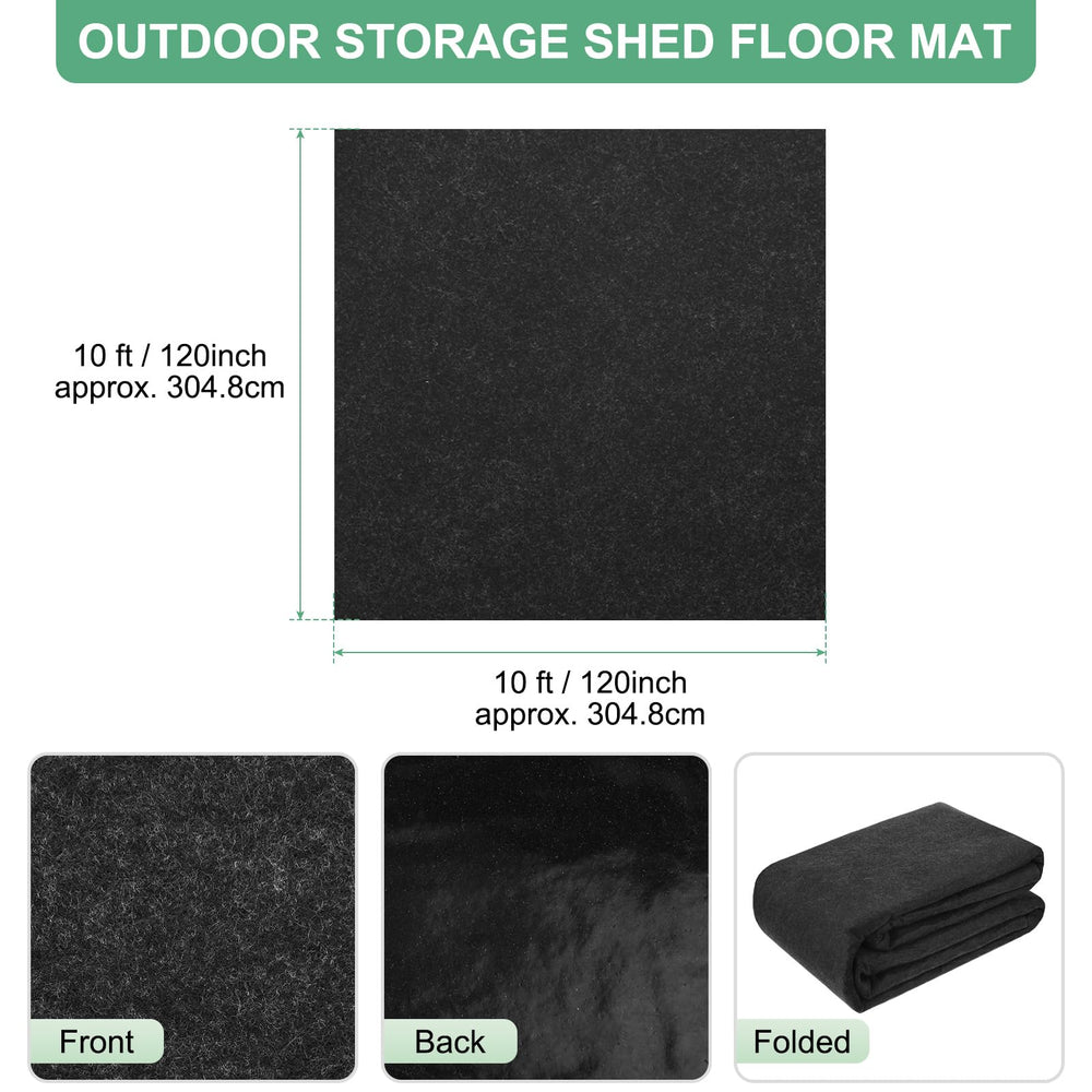 M METERXITY underside waterproof PE backing blocking liquids from floor