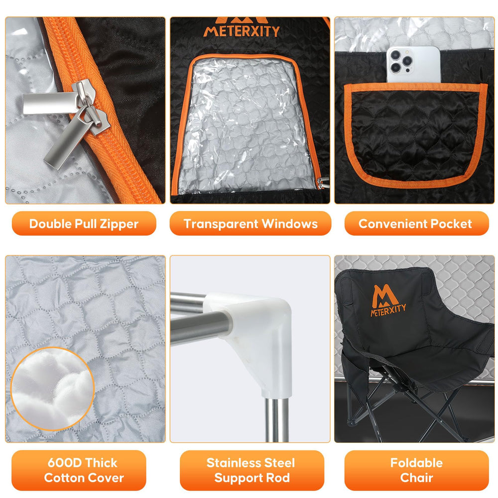 M METERXITY waterproof floor mat and safety valve arranged showing clean-safe setup