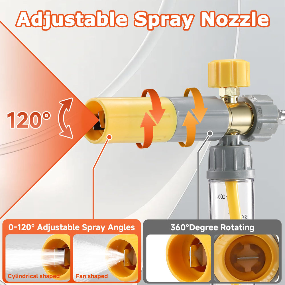 M MINGLE brass adapter closeup showing M22 to 15mm compatibility and secure fit benefit
