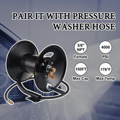 M MINGLE hand crank detail displays ergonomic handle for fast rewinding