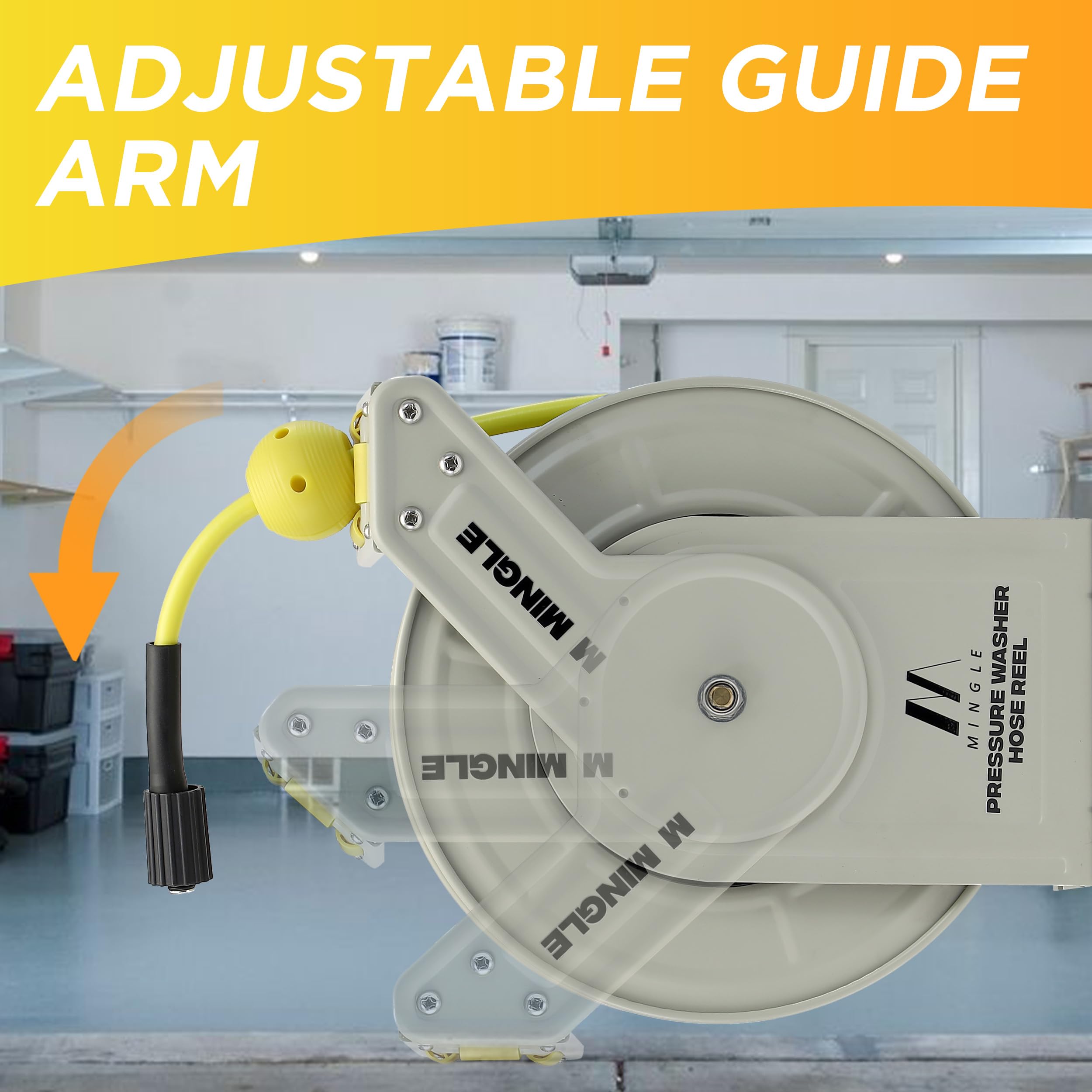 M MINGLE hose end with M22 connection for secure pressure-fit