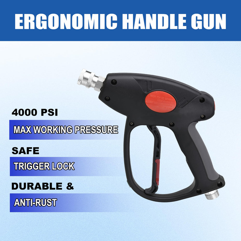 M MINGLE gun in use cleaning a car roof for efficient removal