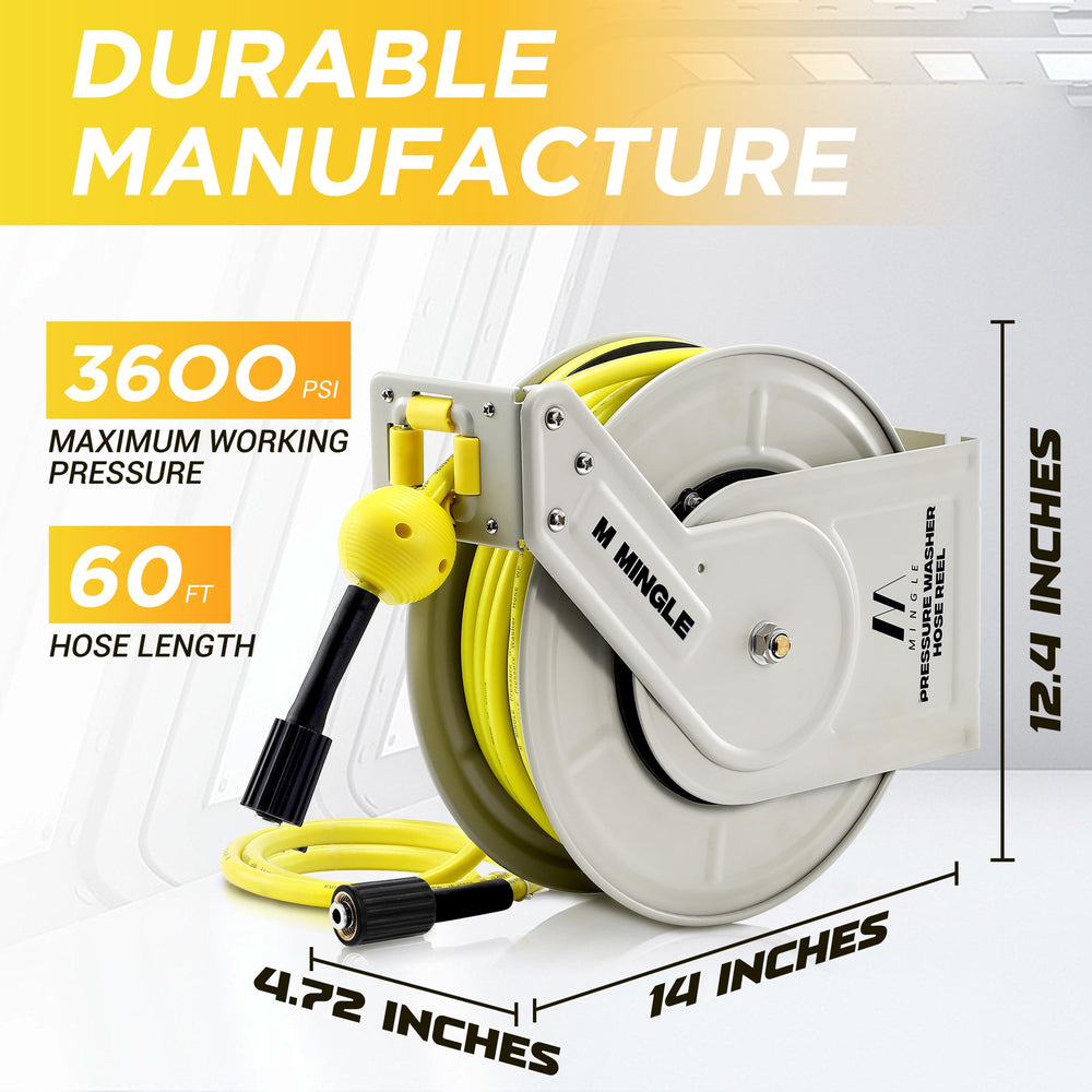 M MINGLE side profile ceiling mount saving floor space in garage