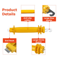 M MINGYA textured rubber grip close-up for improved handling and non-slip benefit