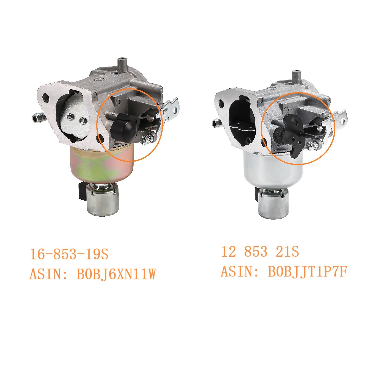 MDAIRC carburetor next to ruler showing compact size for easy replacement