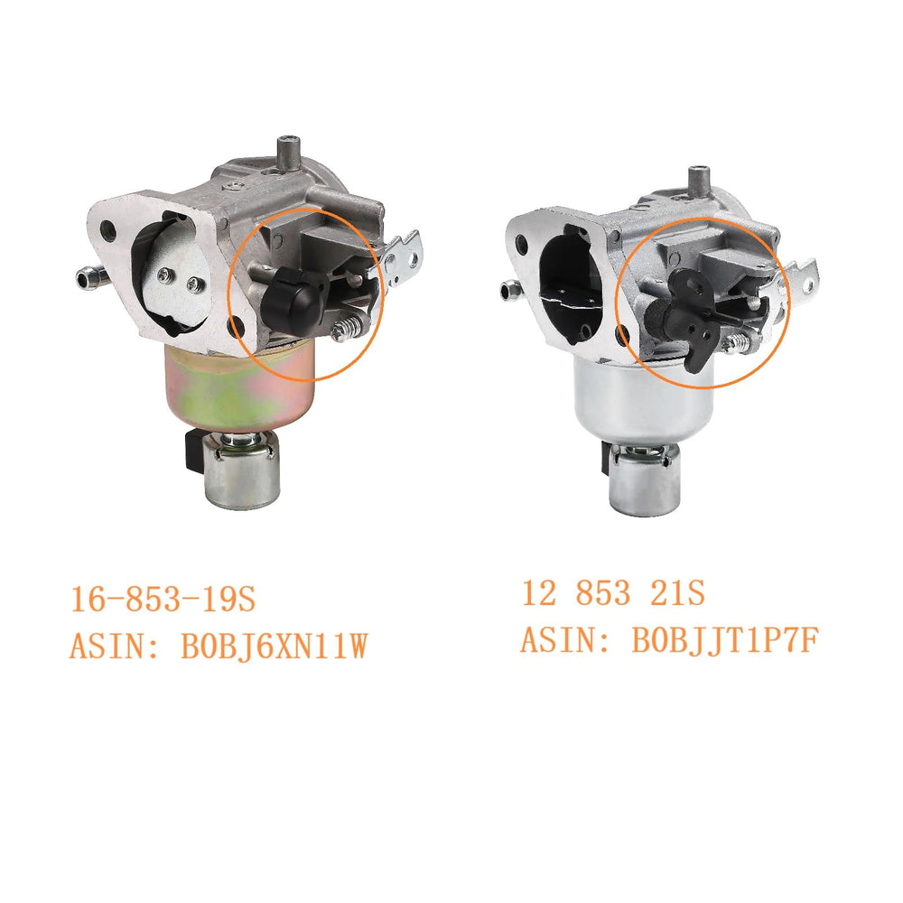 MDAIRC carburetor next to ruler showing compact size for easy replacement