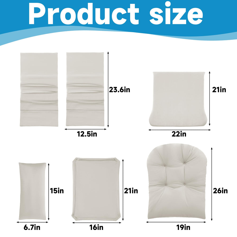 MABOZOO armrest cushions displaying padded support for forearms