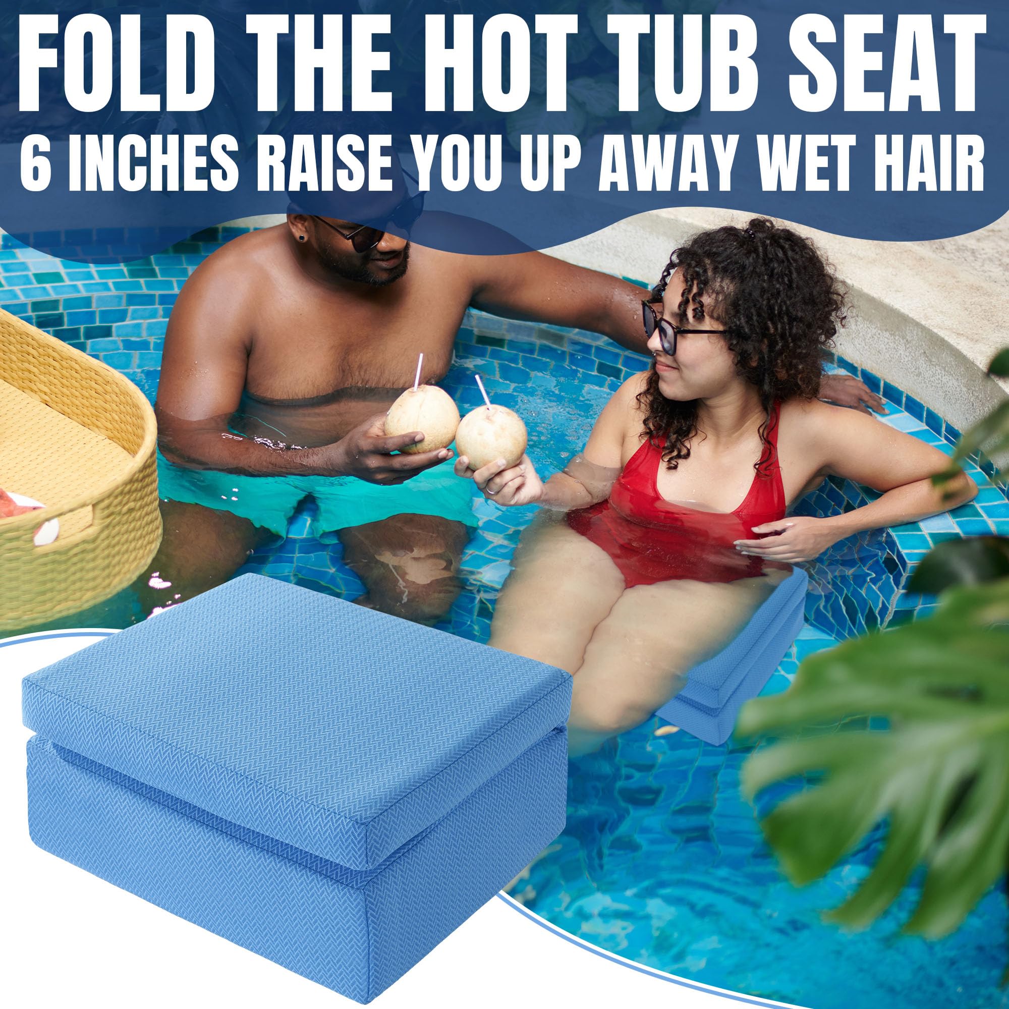 MABOZOO in-spa lifestyle shot showing comfortable ergonomic back support