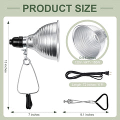 Macarrie aluminum reflector close-up displaying sturdy finish and focused illumination benefit