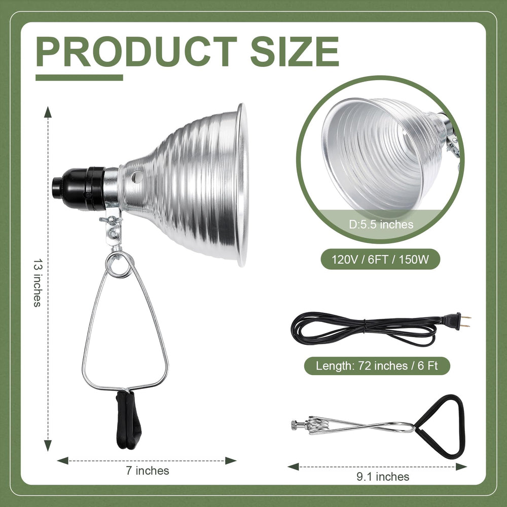 Macarrie close-up of 5.5-inch aluminum reflector highlighting concentrated light efficiency