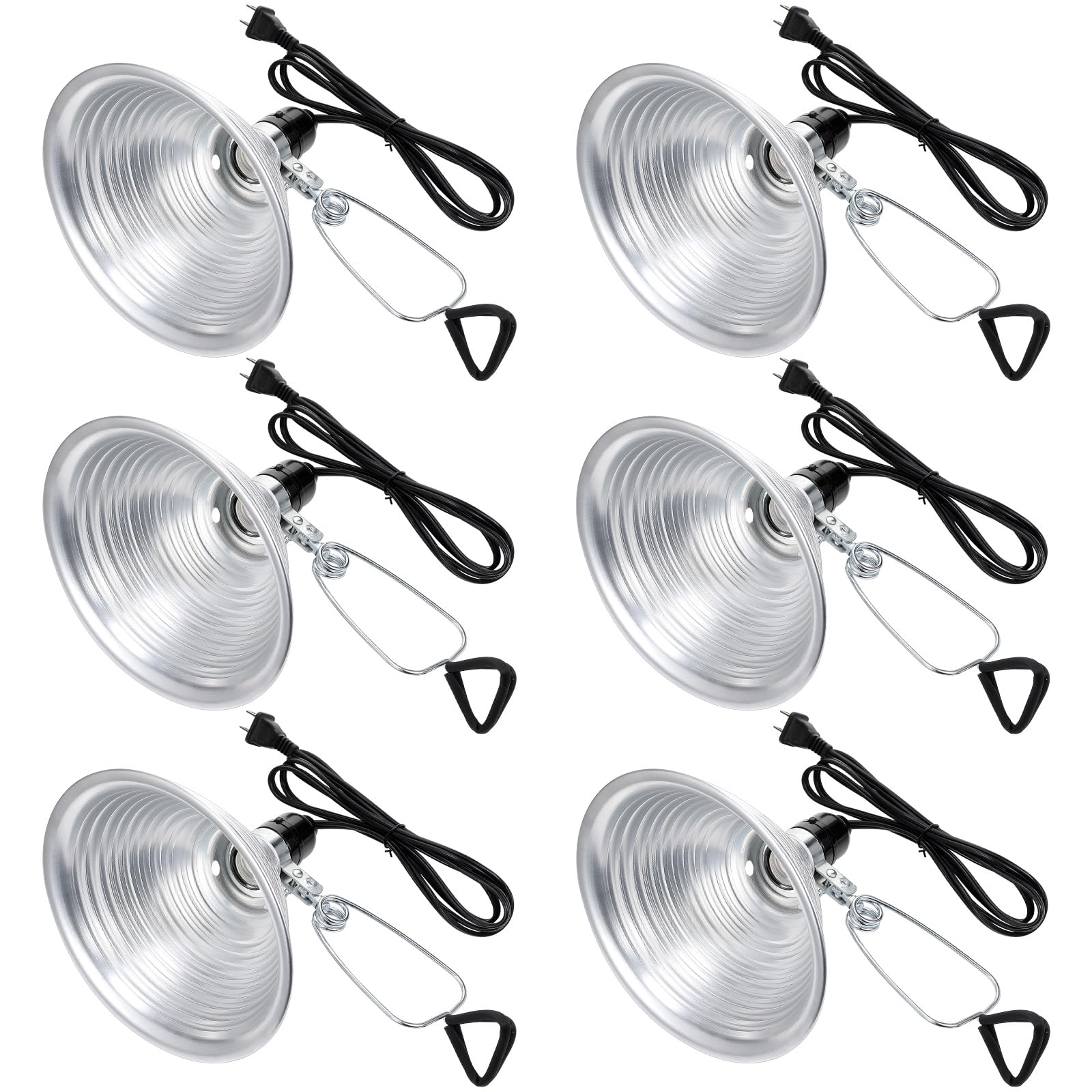 Macarrie front view showing six clamp lamps ready for multi-point lighting setup