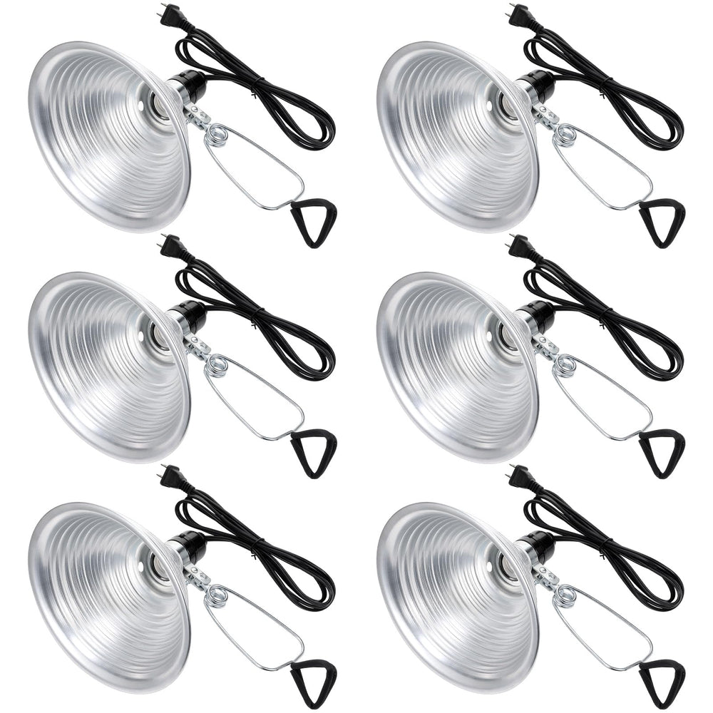 Macarrie front view showing six clamp lamps ready for multi-point lighting setup