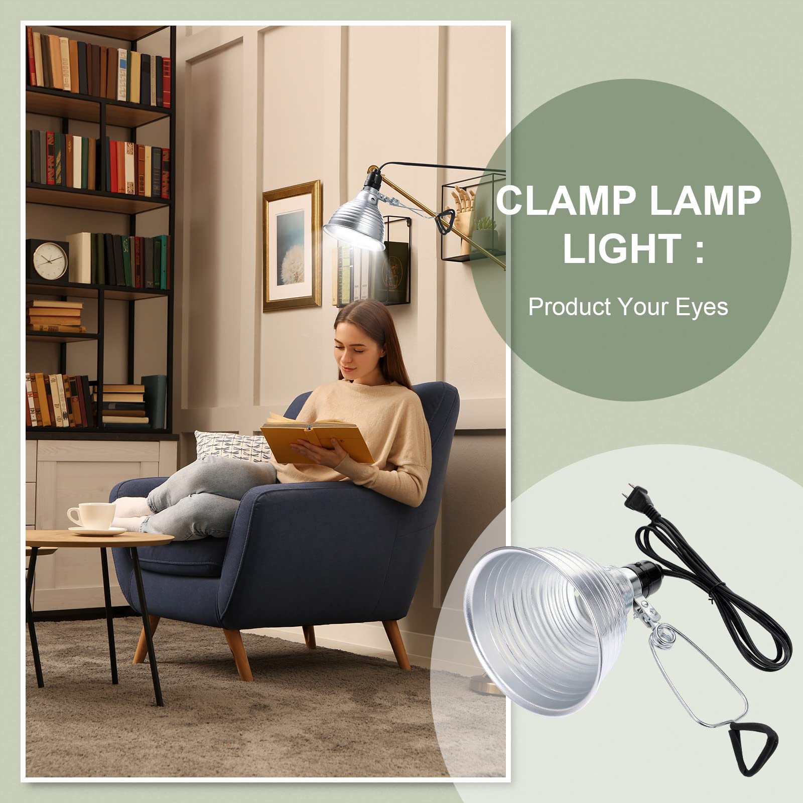 Macarrie six-foot cord and plug image showing reach and placement flexibility