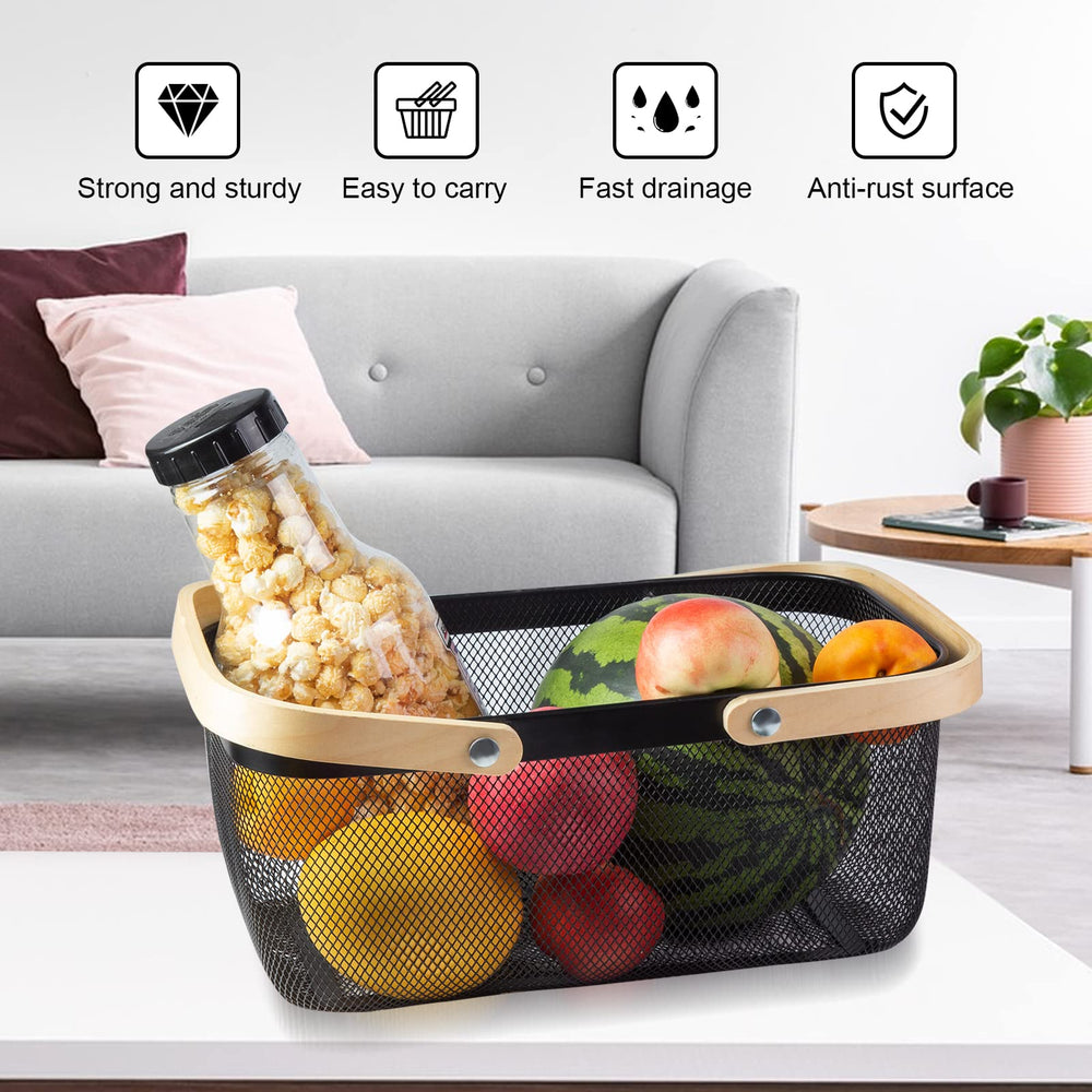 MACOIOR on kitchen counter storing fruit and reducing clutter for organized space