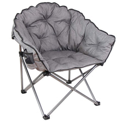 MacSports club chair front view showing padded comfort and stable base