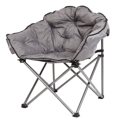 MacSports chair folded in carry bag for easy transport and storage