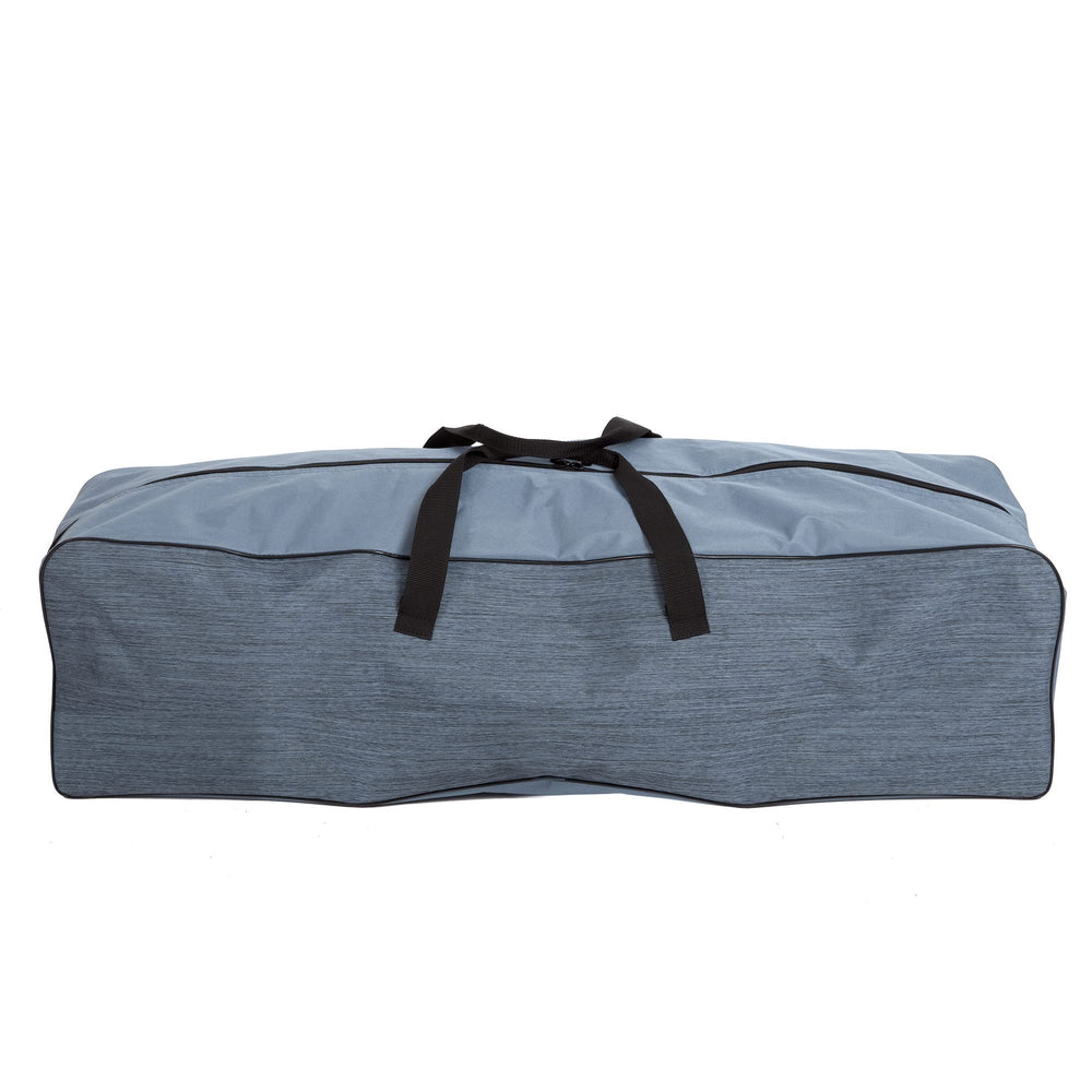 MacSports chair in campsite setting illustrating warmth and comfort during outdoor activities