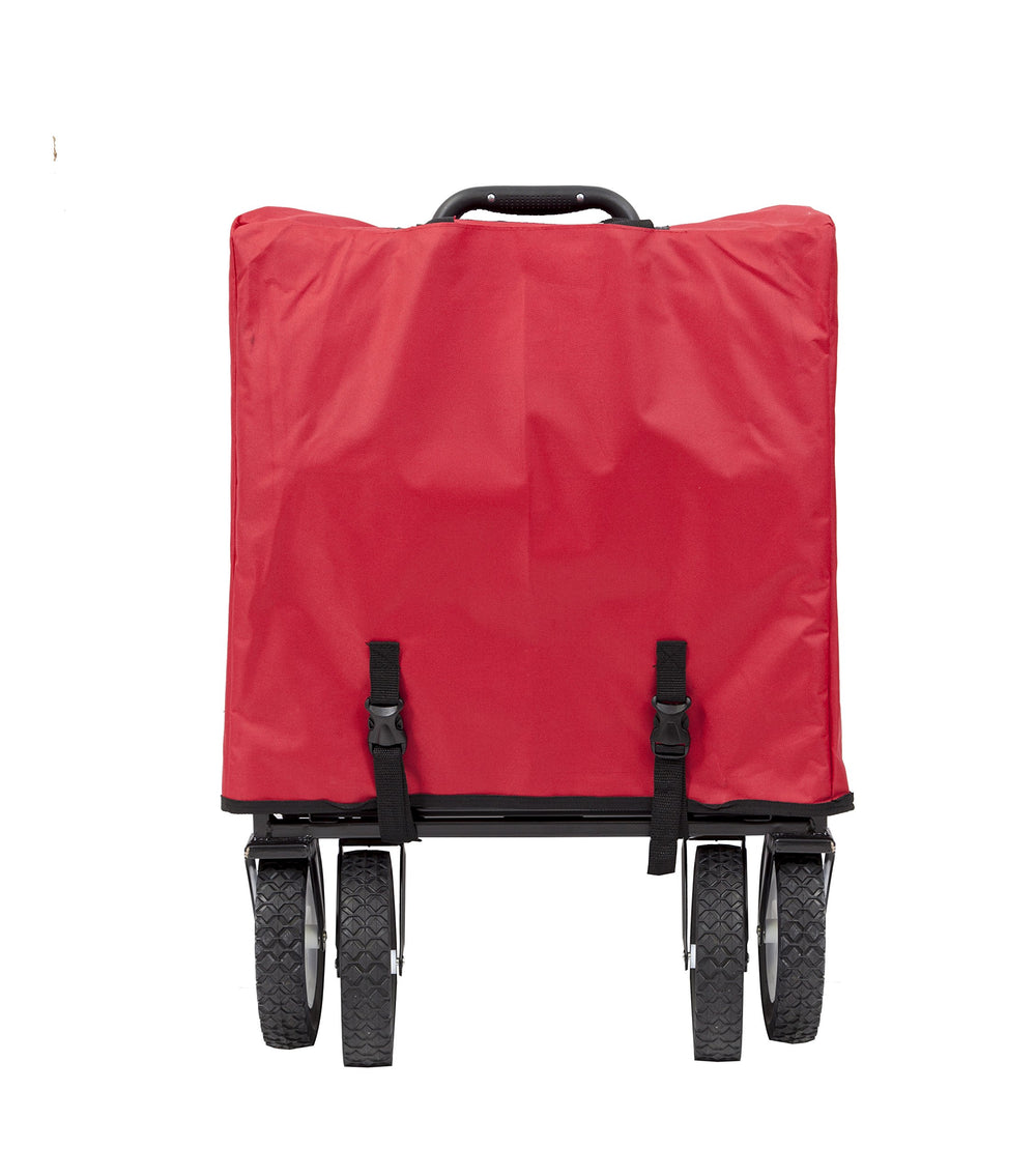 MacSports close-up of 600D fabric and steel frame highlighting durability and weather resistance