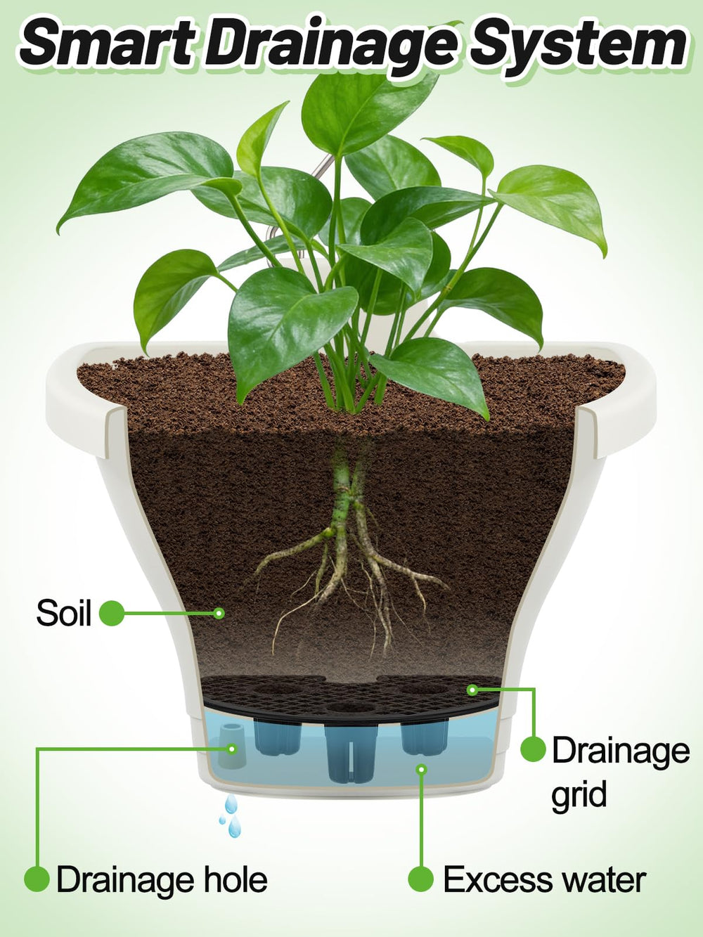 MADHOLLY planters hanging on balcony rail offering vertical garden solution