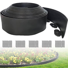 maebeacae front view of unrolled edging kit showing full length and neat appearance