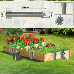 maebeacae side profile with measurements showing stake dimensions and fit