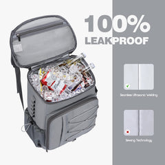 Maelstrom cutlery pocket with utensils and plates highlighting organized meal setup benefit