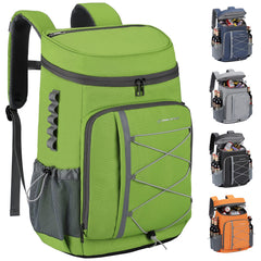Maelstrom front view showing organized compartments and durable exterior benefit organization