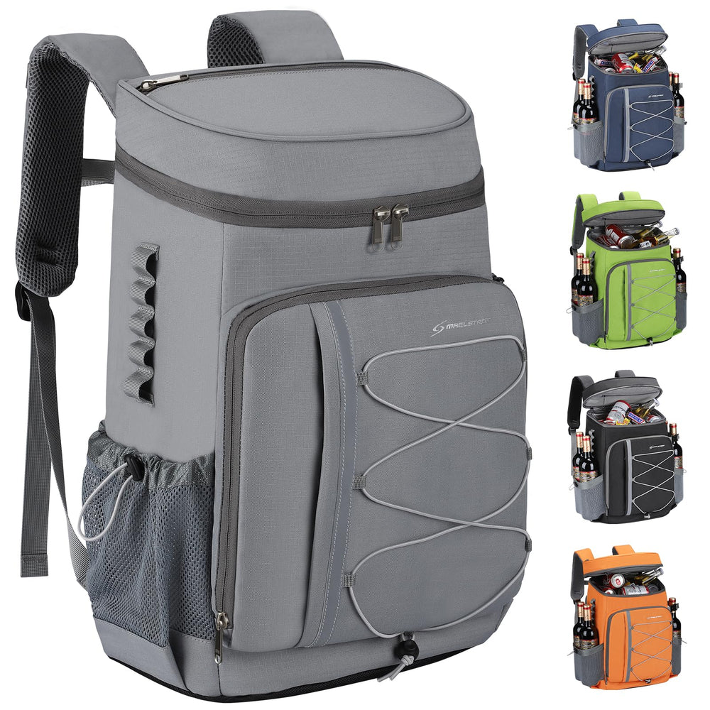 Maelstrom front view showing organized compartments and easy access