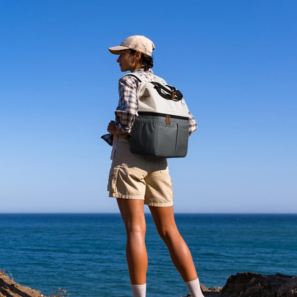 Maelstrom on a beach picnic showing versatile outdoor use and freshness preservation benefit