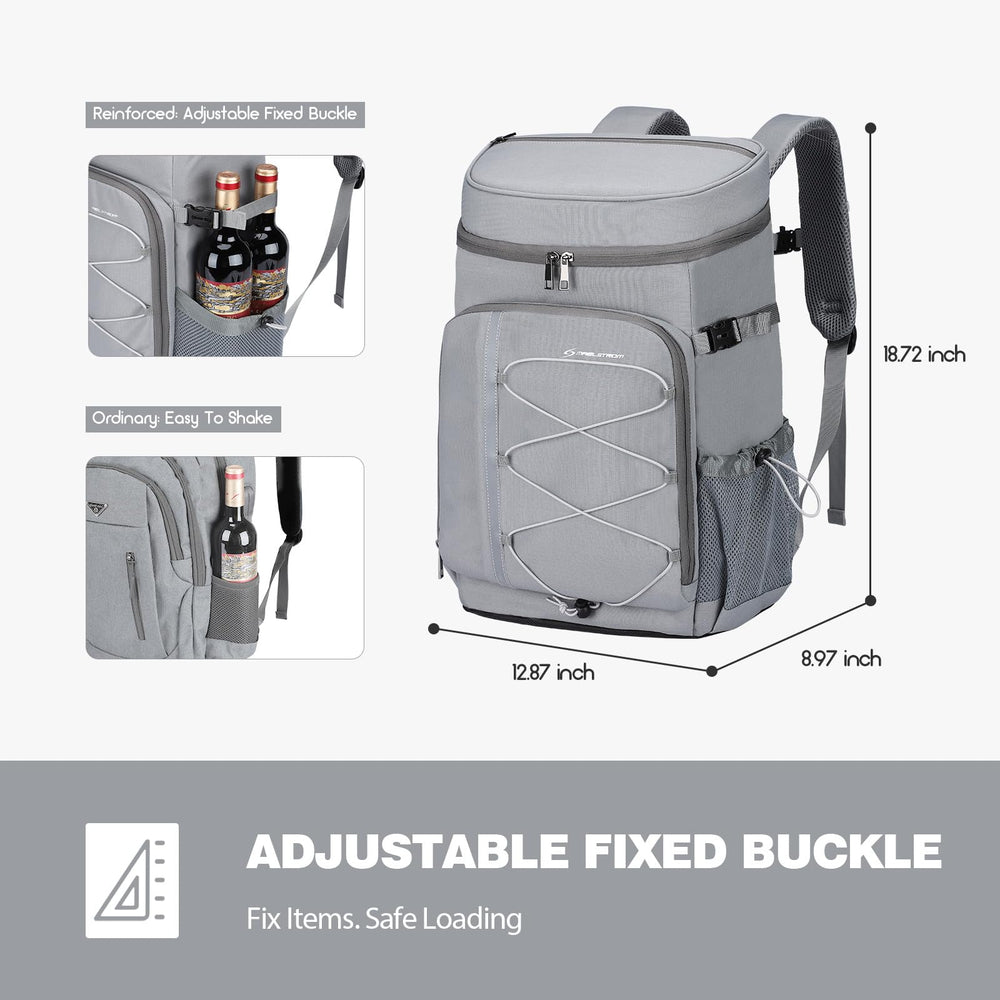 Maelstrom padded back panel and chest strap showing comfort and load stability benefit