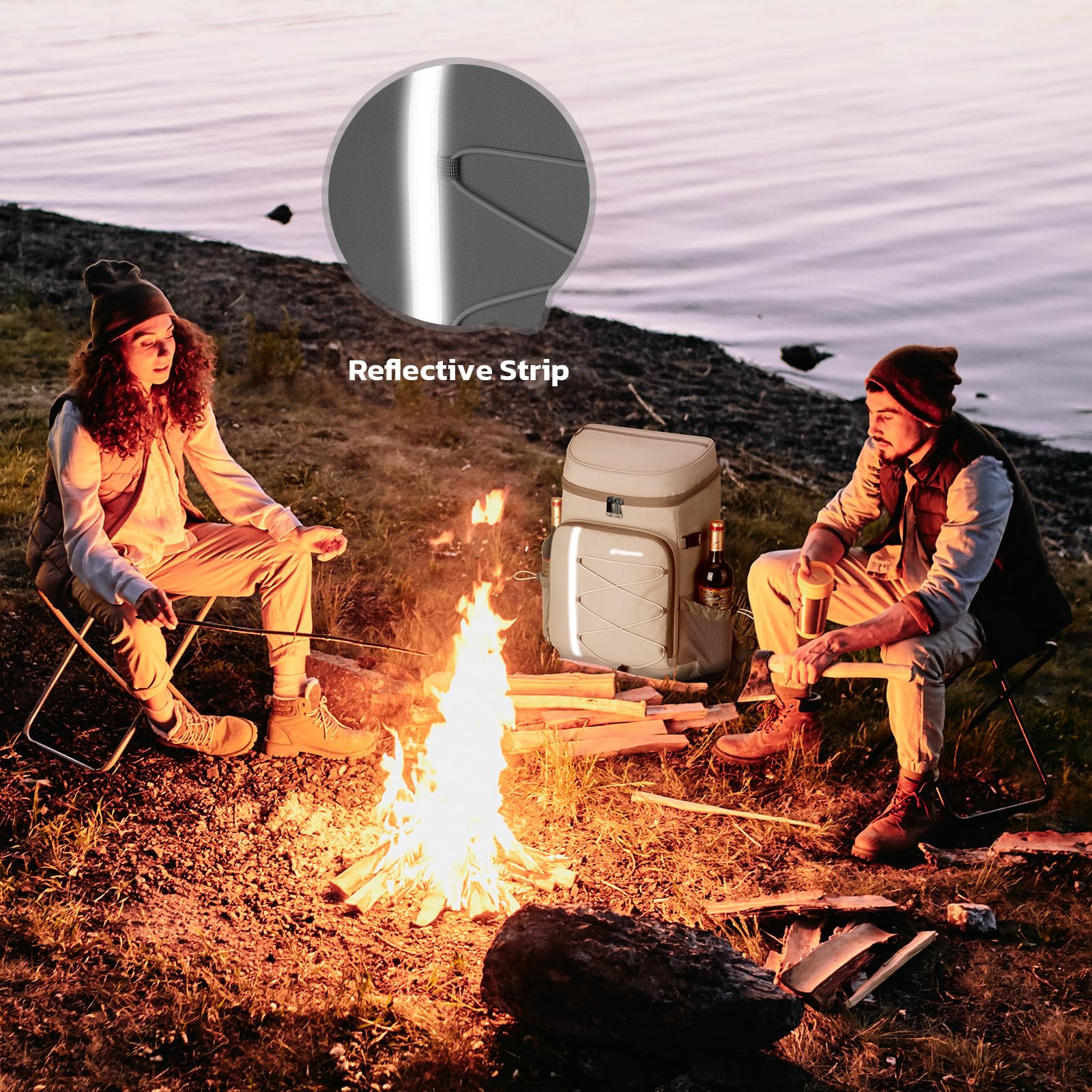 Maelstrom padded back panel demonstrating breathable comfort on hikes