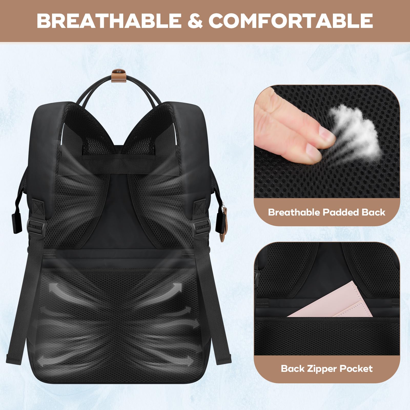 Maelstrom side pocket and strap detail providing secure carry comfort