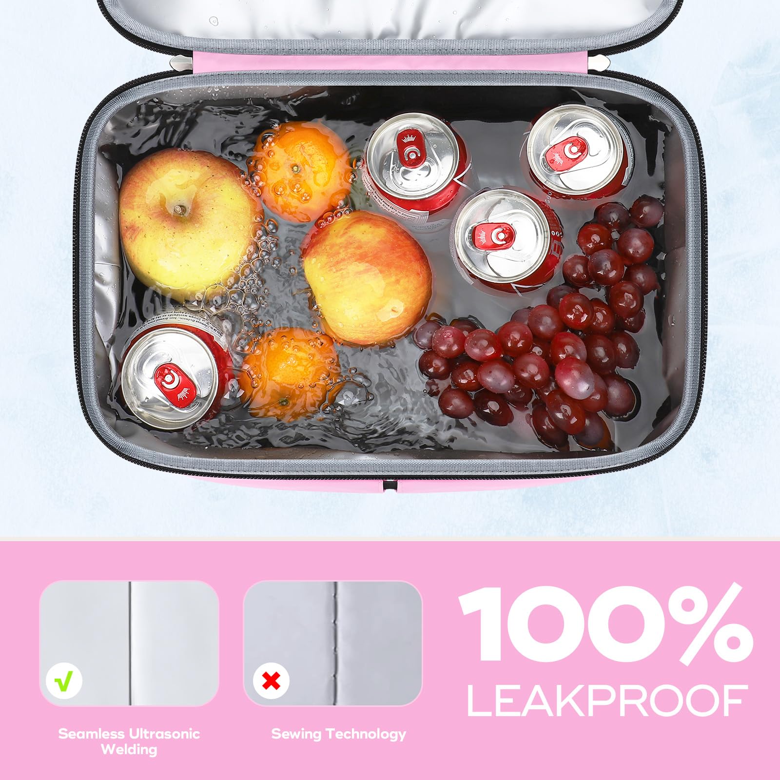 Maelstrom upper dry compartment with snacks demonstrating organized, dry storage
