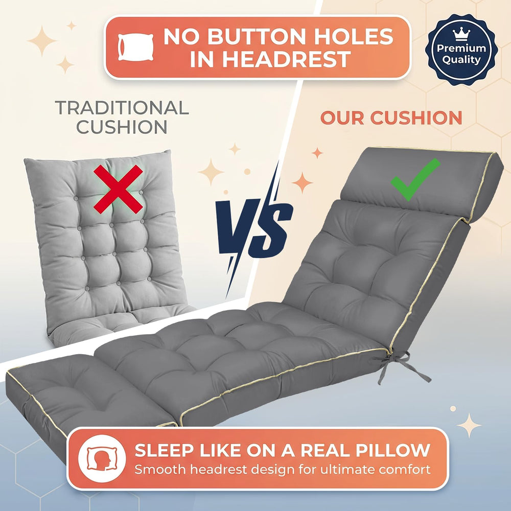 MAGIC ELEPHANT anti-slip backing detail preventing cushion movement for safer lounging
