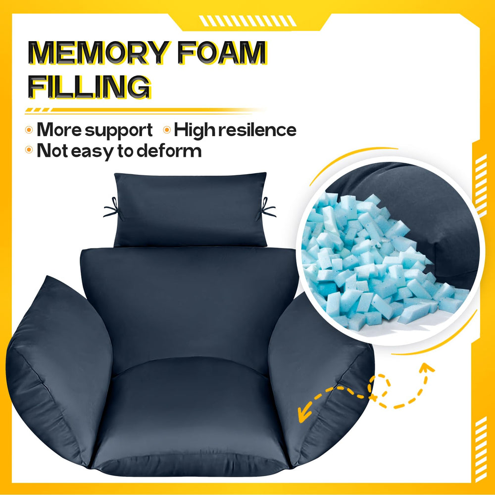 MAGIC ELEPHANT close-up shredded memory foam texture delivering contouring comfort