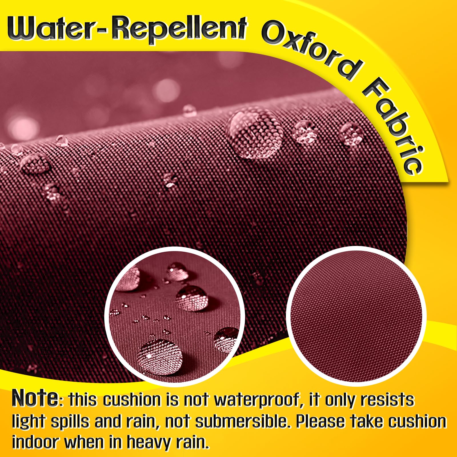 MAGIC ELEPHANT water-repellent oxford fabric detail protecting from spills