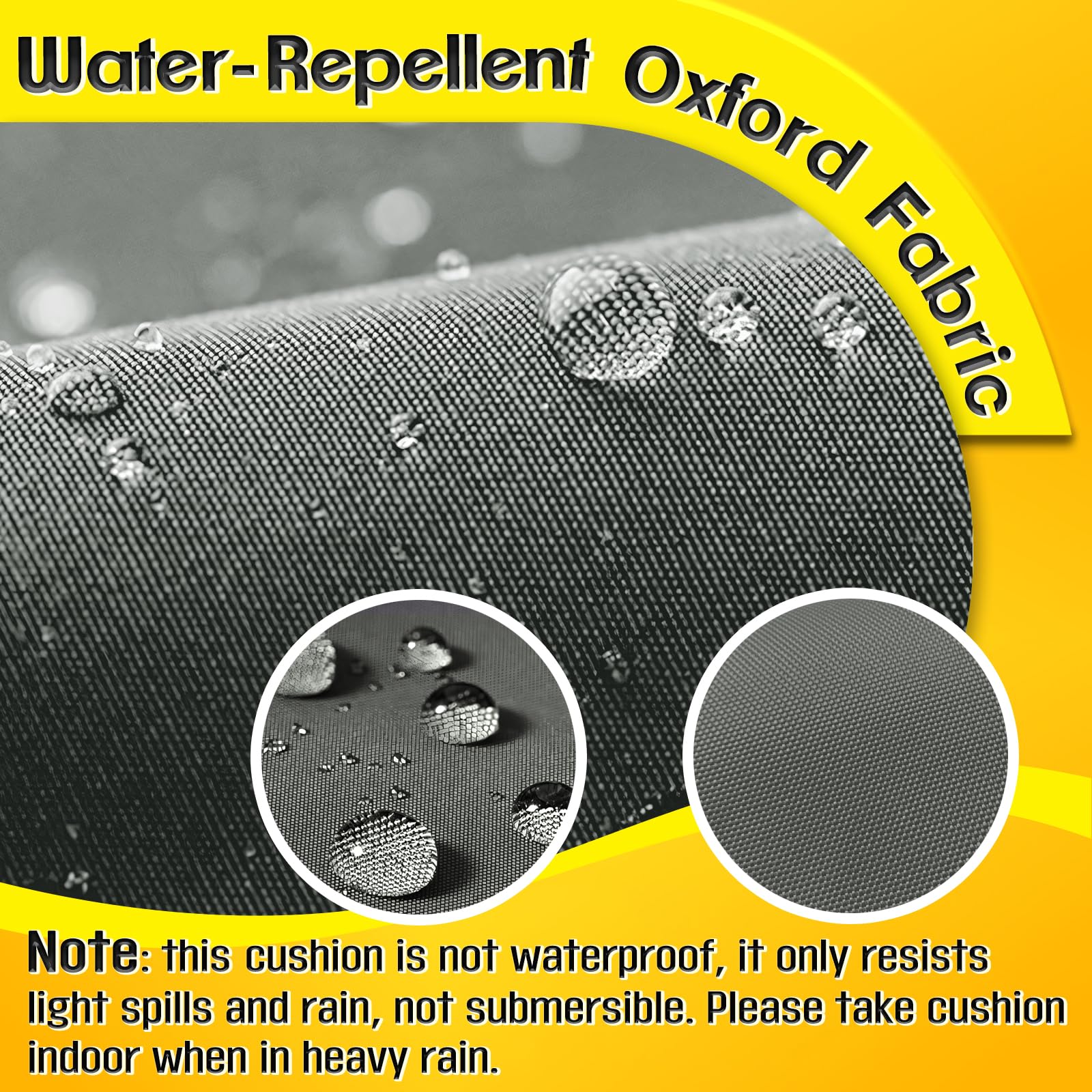 MAGIC ELEPHANT water-repellent oxford fabric texture protecting cushion