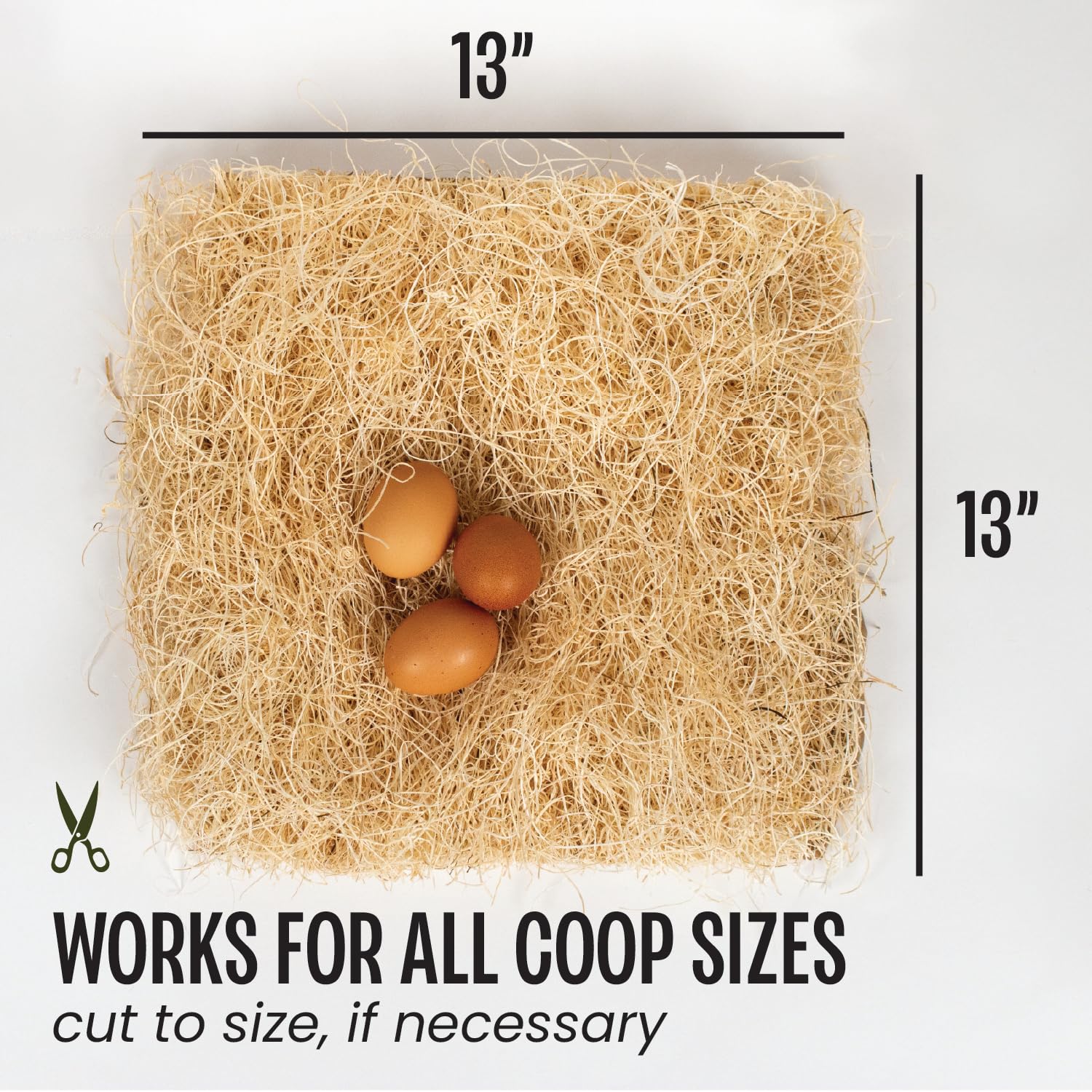 MagJo aspen fiber texture close-up providing soft cushioning for eggs