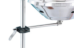 MAGMA A10-080 front view showing bracket and rail attachment for secure grilling