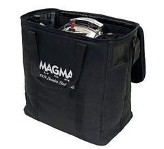 MAGMA close-up of thick padding and internal pockets protecting grill and accessories