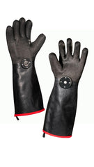 MagneCHEF front view of 18-inch gloves showing full coverage and benefit increased safety