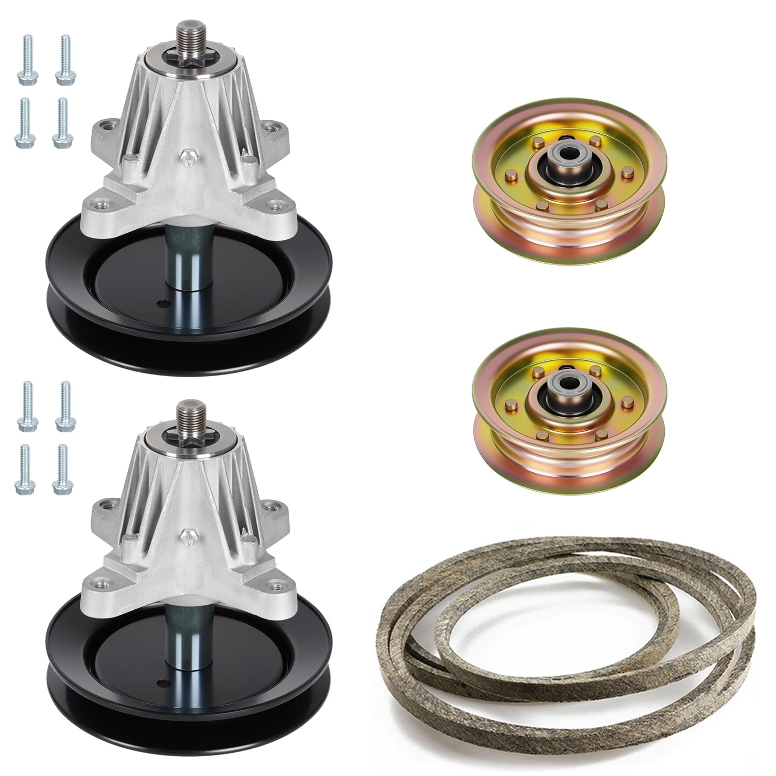 Magorfas front package of spindle rebuild kit showing all components for easy identification