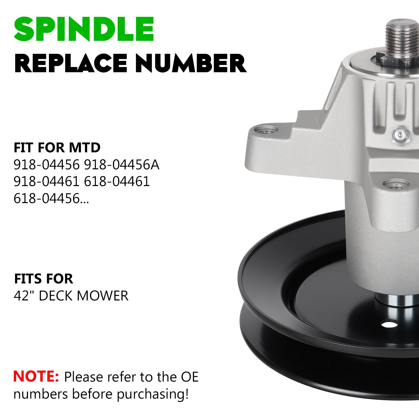Magorfas idler pulley side profile showing smooth rotation to reduce belt wear
