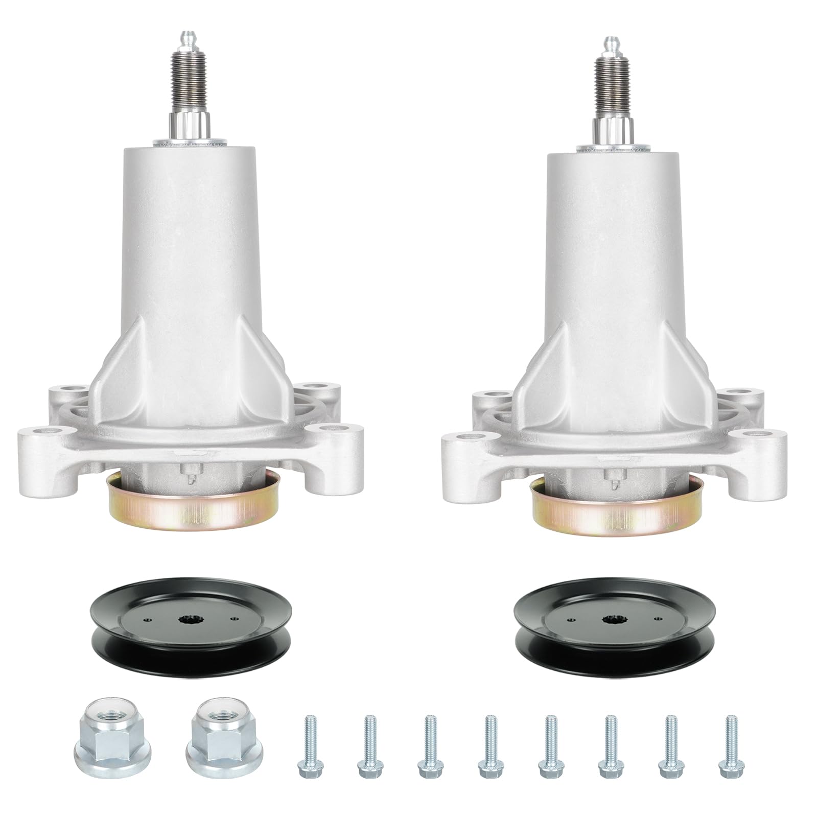Magorfas spindle front assembly showing solid construction and reliable fit