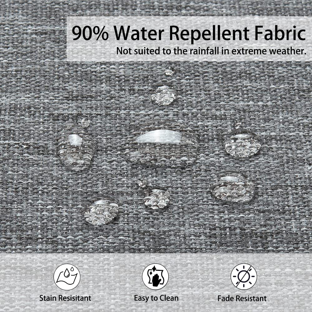 Magpie Fabrics invisible zipper detail on cover for removable washing and tailored appearance