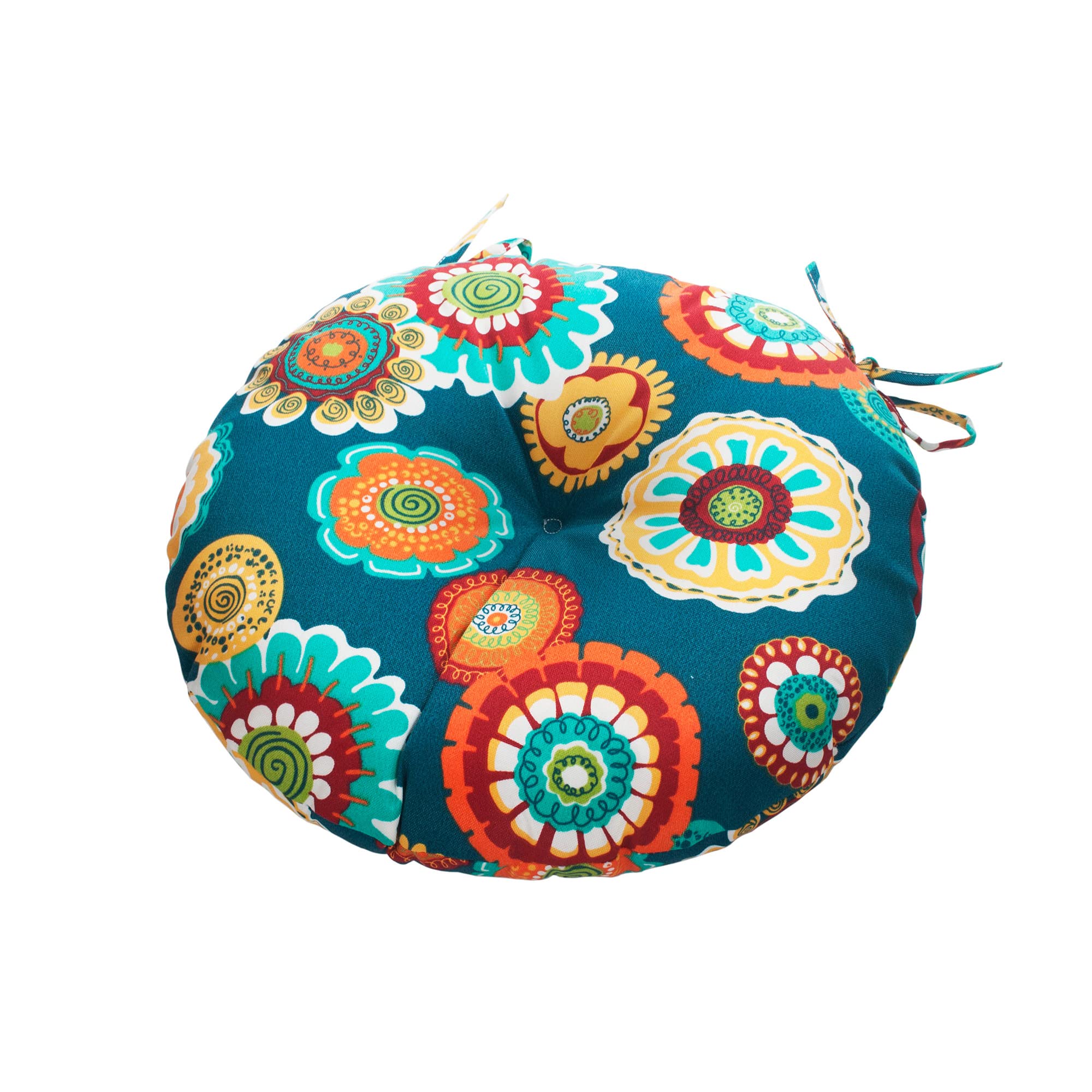 Magpie Fabrics cushions in a table setting enhancing outdoor dining comfort