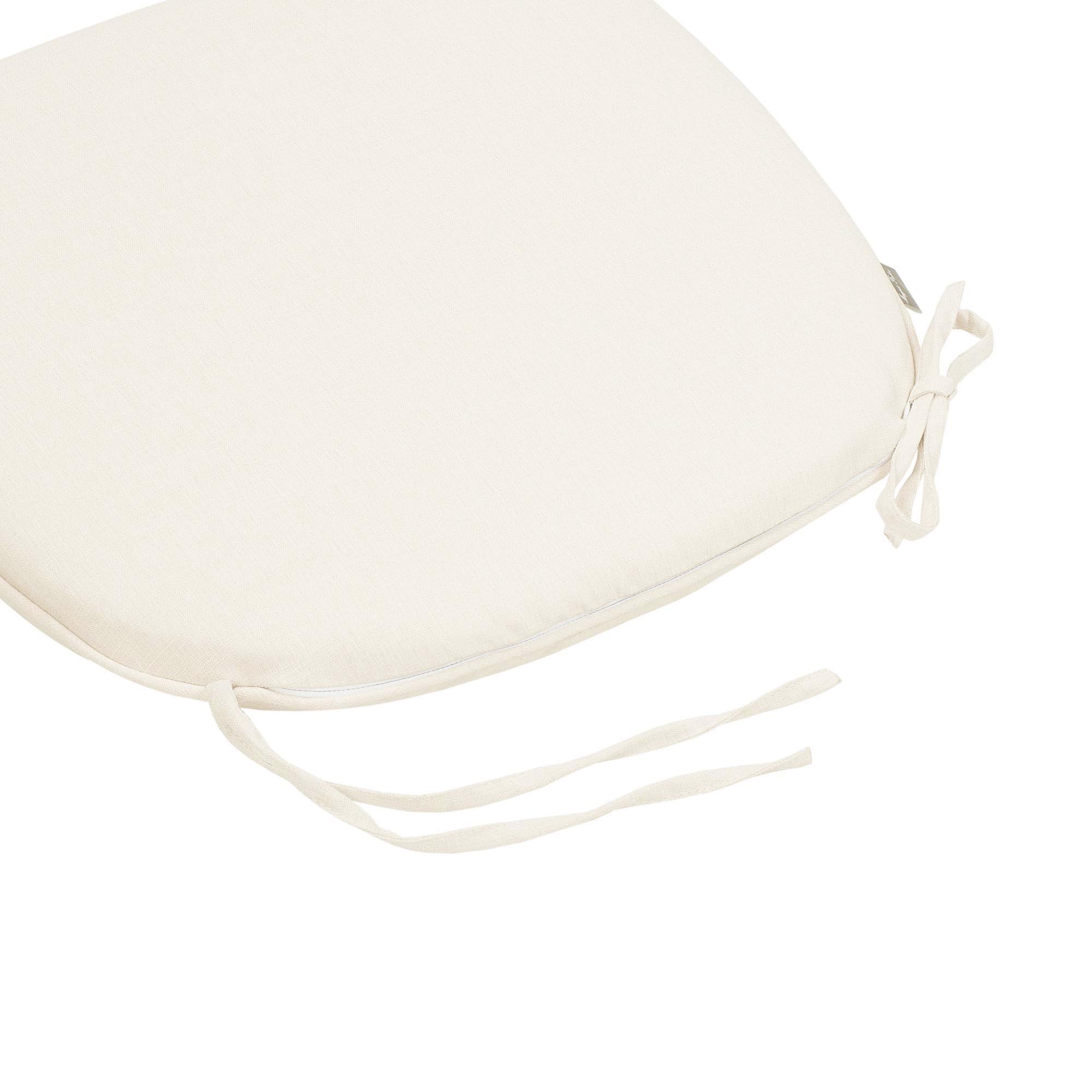 Magpie Fabrics on patio chair lifestyle image showing weather-ready seating