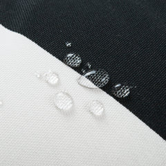 Magpie Fabrics side profile showing 4-inch thickness delivering supportive seating