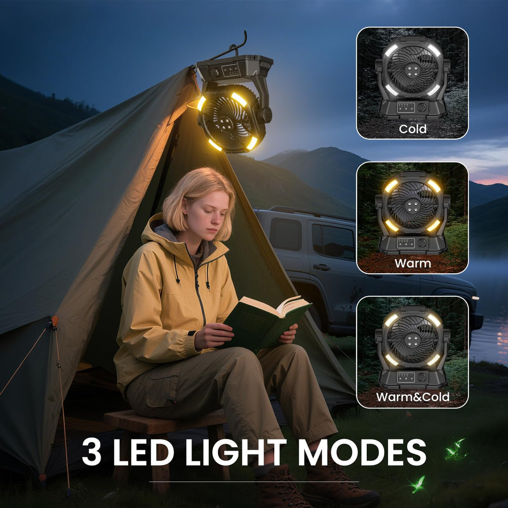 MAGTHIC next to a backpack to show compact travel-friendly size