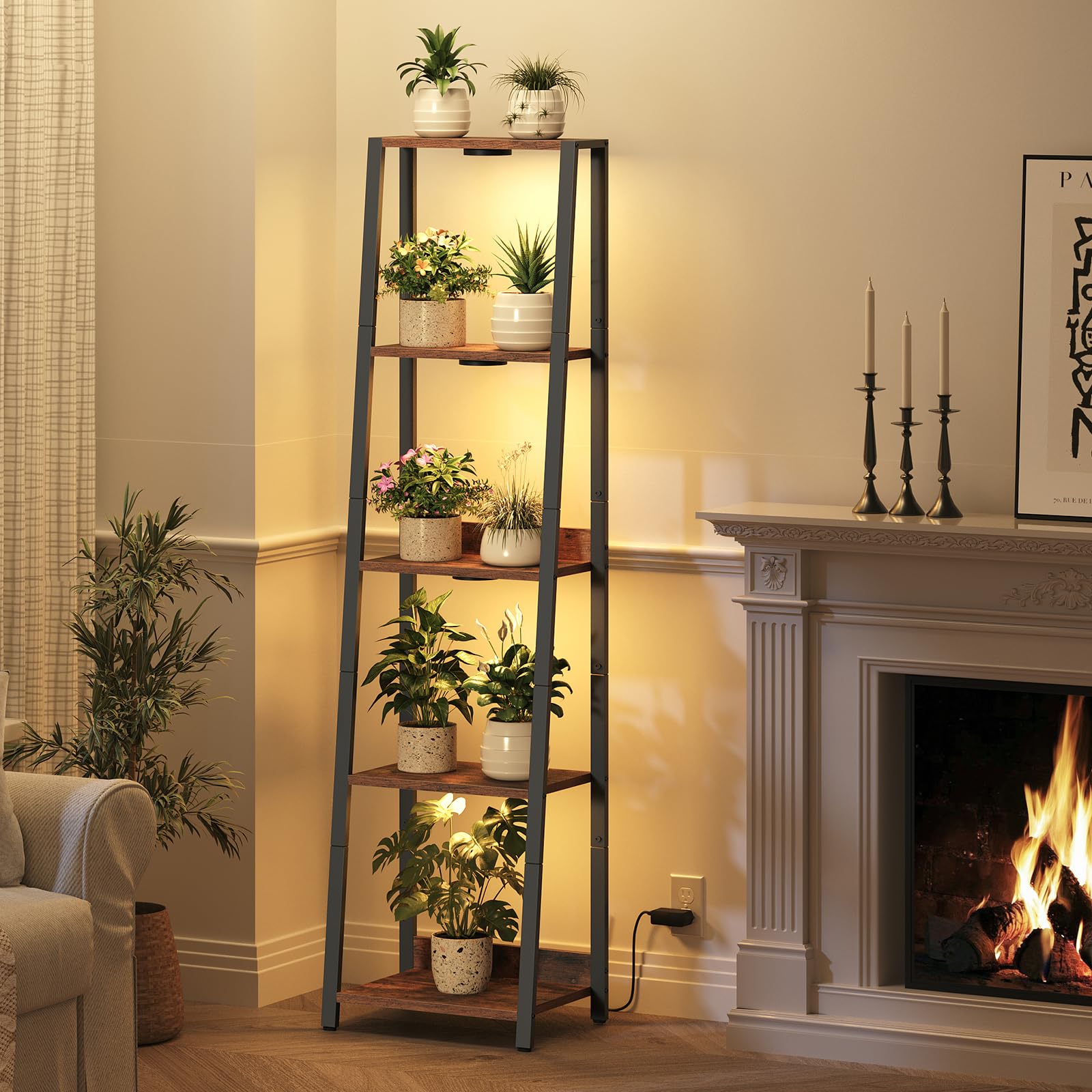 MAHANCRIS grow light arms adjusted to aim light offering customizable spectrum control
